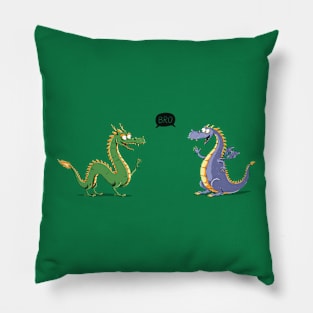 East And West Brothers Pillow