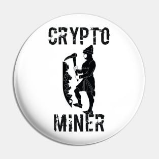 Crypto Miner - Funny Cryptocurrency Pin