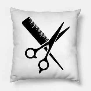 Hairdressing Scissors And Comb Pillow