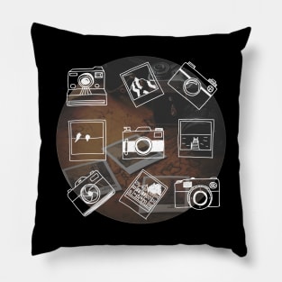 Photography Camera Hobby Illustration Pillow