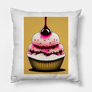 Delicious cupcake Pillow