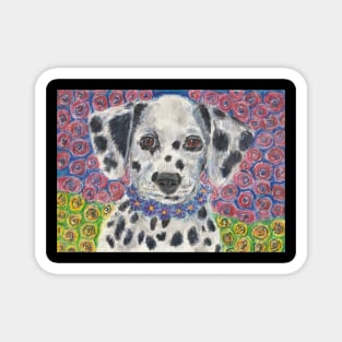 Dalmatian Puppy dog Magnet