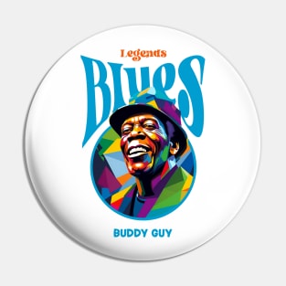 The Bluesman Pin