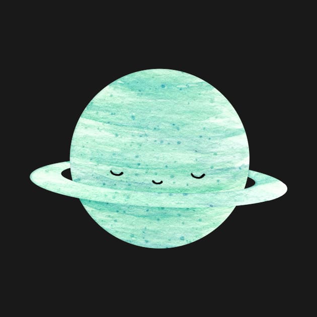 uranus cute planet by shoko