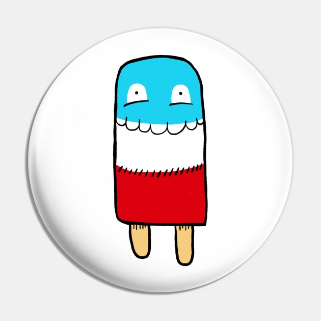 Ice Pop Person Pin by chawlie