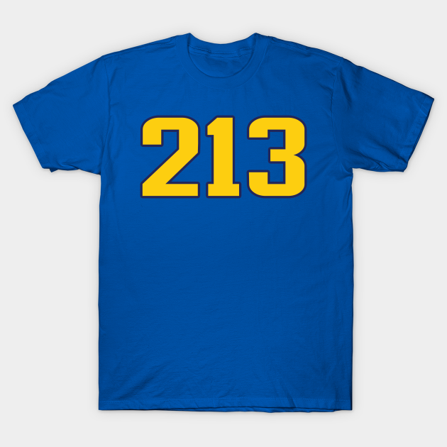 Discover LA LYFE the 213!!! - Los Angeles Rams - T-Shirt