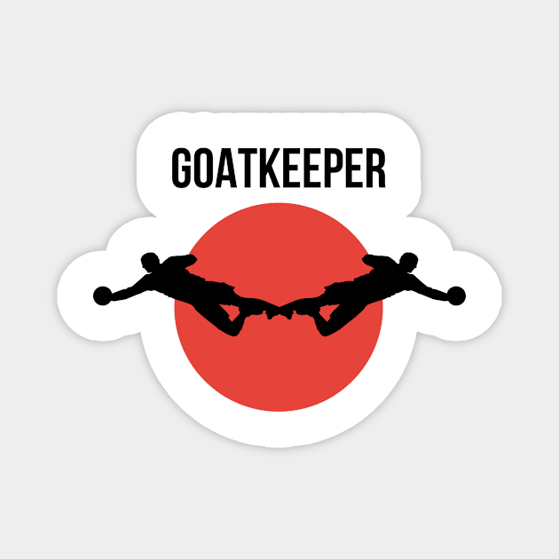 Goatkeeper Magnet by mikapodstore