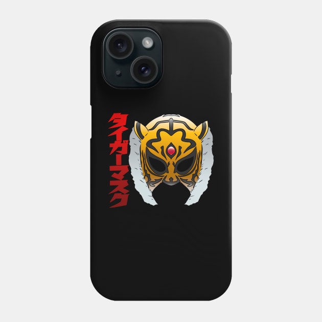 Tiger mask basic fancy Phone Case by AJSMarkout