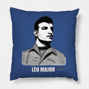 Léo Major Portrait Pillow