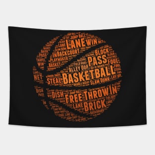Basketball Ball Kids Boys Gift product Tapestry