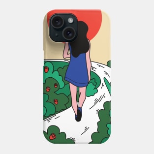 Garden walk Phone Case