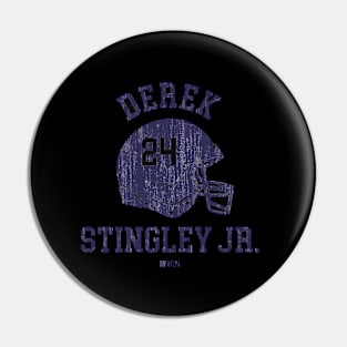 Derek Stingley Jr. Houston Helmet Font Pin