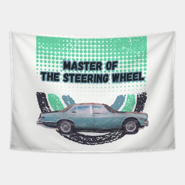 Master of the Steering Wheel Tapestry by yzbn_king