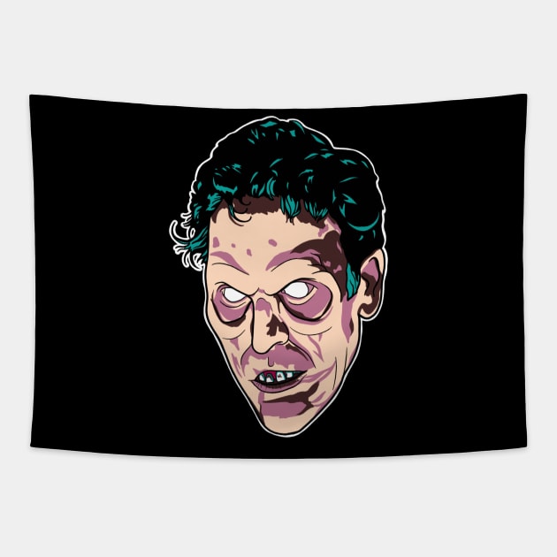 EVIL DEAD II Tapestry by JIMDOWNTATTOOS