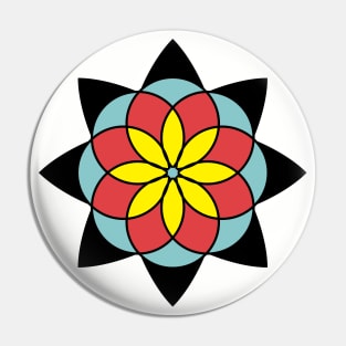 Seed of Life Mandala Pin