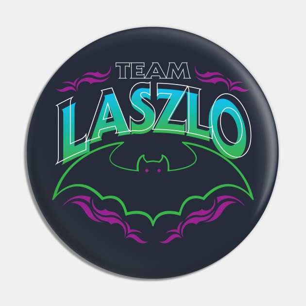 Team Laszlo Pin by DesignWise