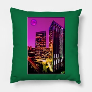 Techno City Pillow