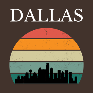 Retro Dallas City T-Shirt