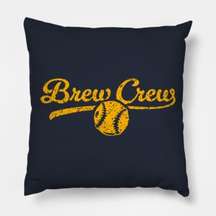 Retro Brew Crew Pillow