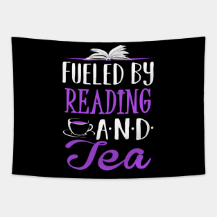 Fueled by Reading and Tea Tapestry