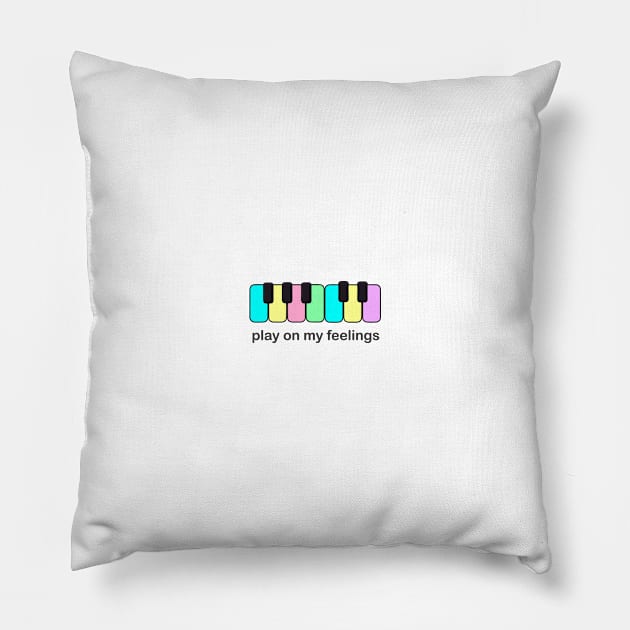 Piano Pillow by Nadi Fo