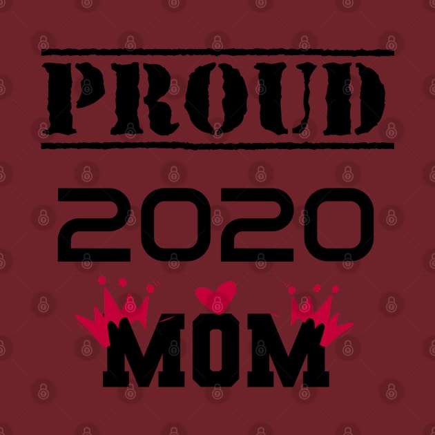 Proud 2020 Mom Idea Proud Mom 2020  Gift Social Distancing T-Shirt by faymbi
