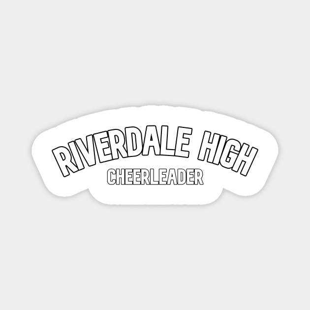 Riverdale High Cheerleader Magnet by Kleiertees