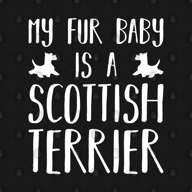 My Fur Baby Is A Scottish Terrier by DPattonPD