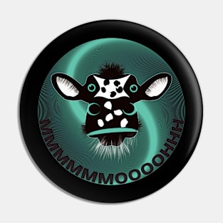 Screaming Cow Pin