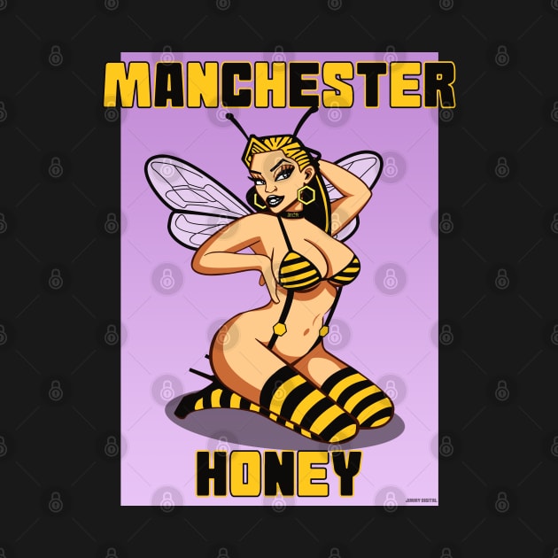 Manchester girl, Manchester bee, Manchester honey by jimmy-digital