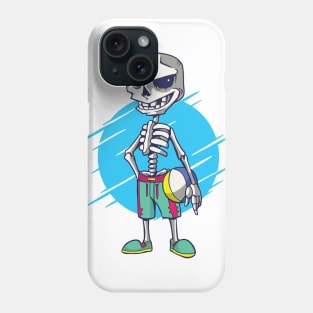 Skeleton | Beach Volleyball Phone Case