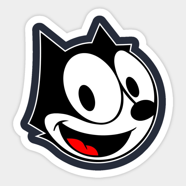 Felix The Cat 90s Cartoons Sticker Teepublic