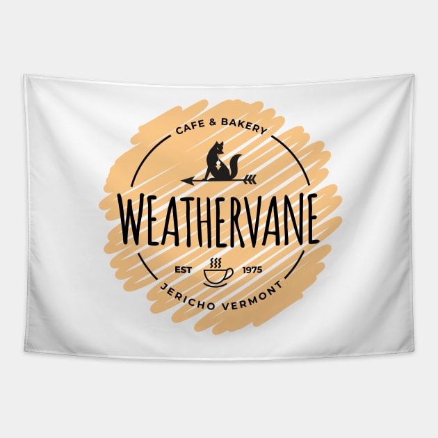 Weathervane Cafe Bakery Tapestry by Cinestore Merch