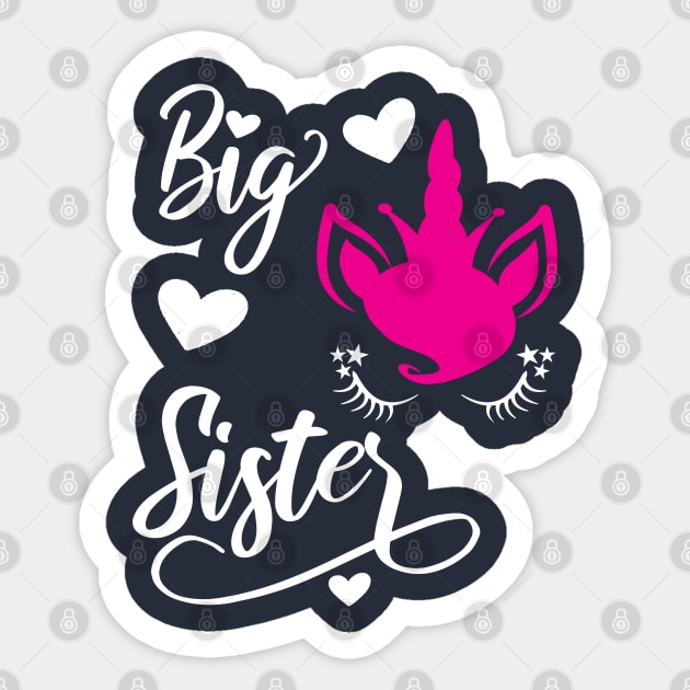 big sister little sister gifts little brother gifts - Big Sister - Sticker