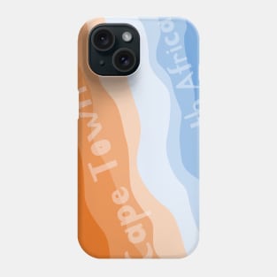 Cape Town waves Phone Case