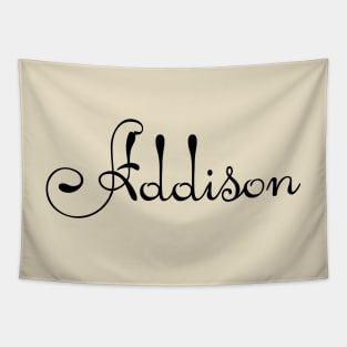 Pick your name. Addison Tapestry