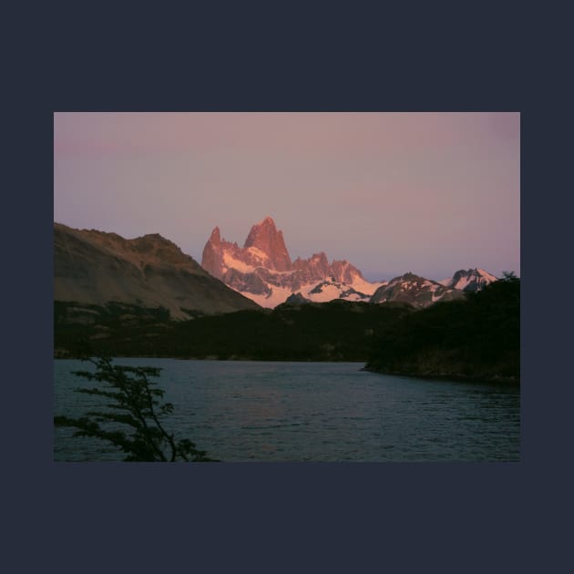 Sunrise alpenglow at Mount Fitz Roy by stevepaint