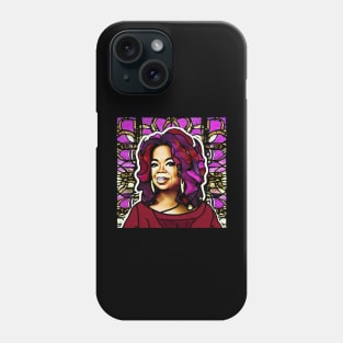 Oprah Stained Glass Phone Case