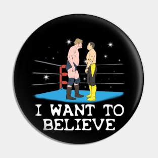 I want to believe... Pin