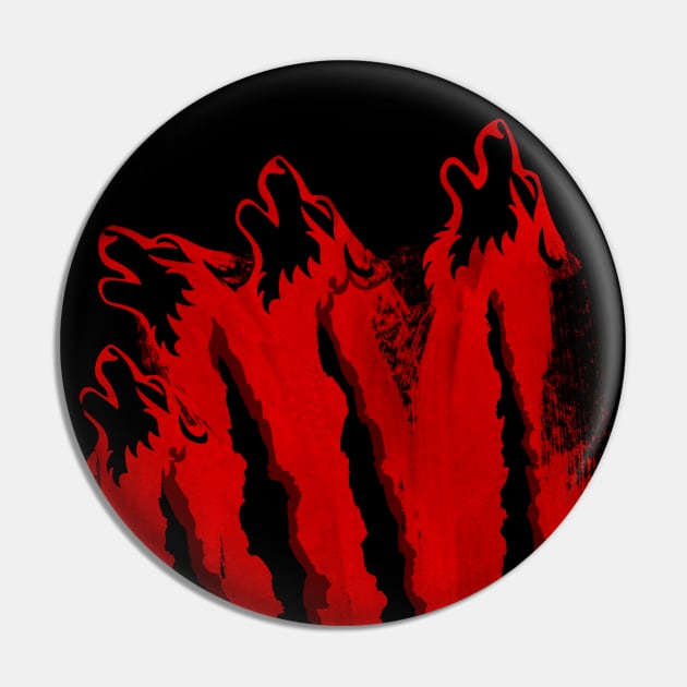 Werewolf howl Pin by FallingStar