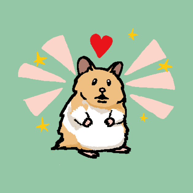 Hercules Hamster by Eatmypaint