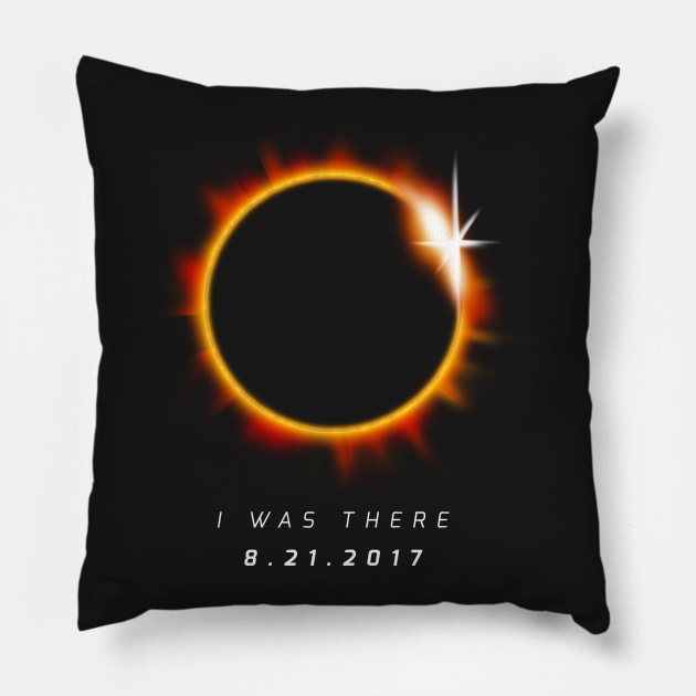 Total Solar Eclipse August 21 2017 Pillow by vo_maria