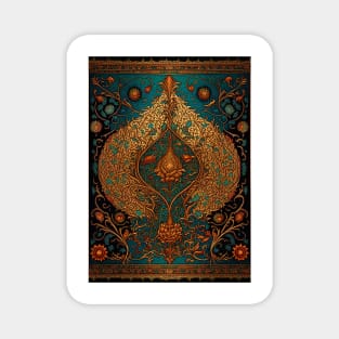 Persian carpet design 7 Magnet