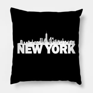 NYC Skyline Pillow