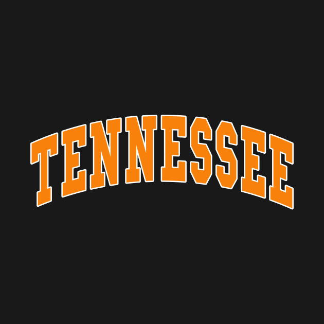 Tennessee - college university font letters jersey football basketball baseball softball volleyball hockey lover fan player christmas birthday gift for men women kids mothers fathers day dad mom vintage retro by Fanboy04