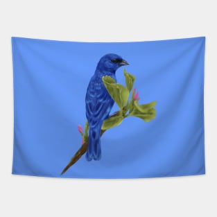 Indigo Bunting Tapestry