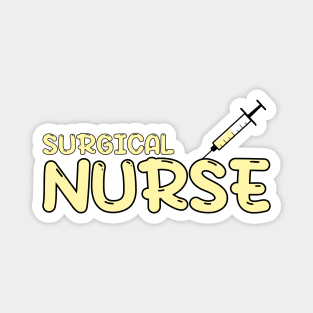 Surgical Nurse Yellow Magnet