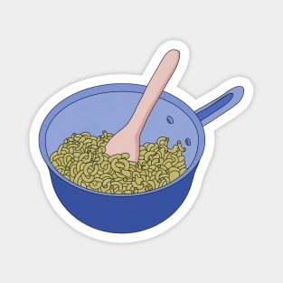 Macaroni in a Pot Magnet