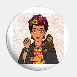 Frida Kahlo Pin