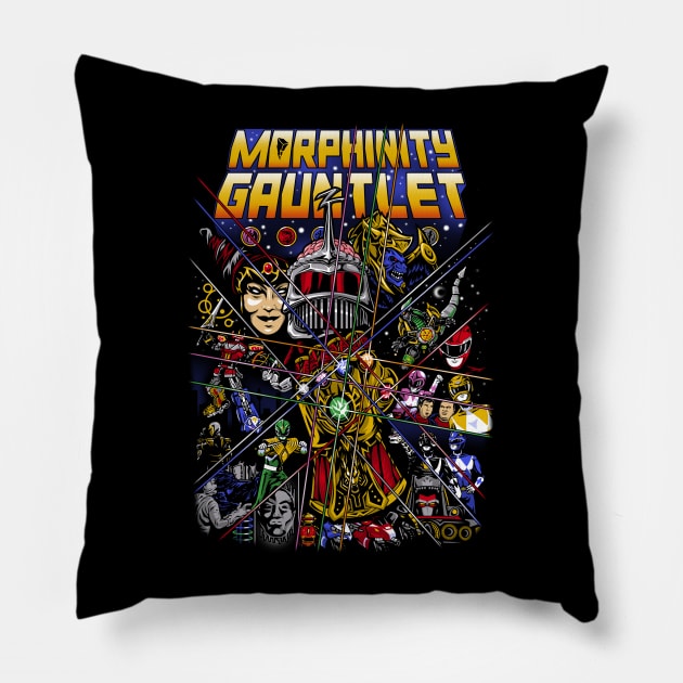 Morphinity Gauntlet Pillow by PrimePremne